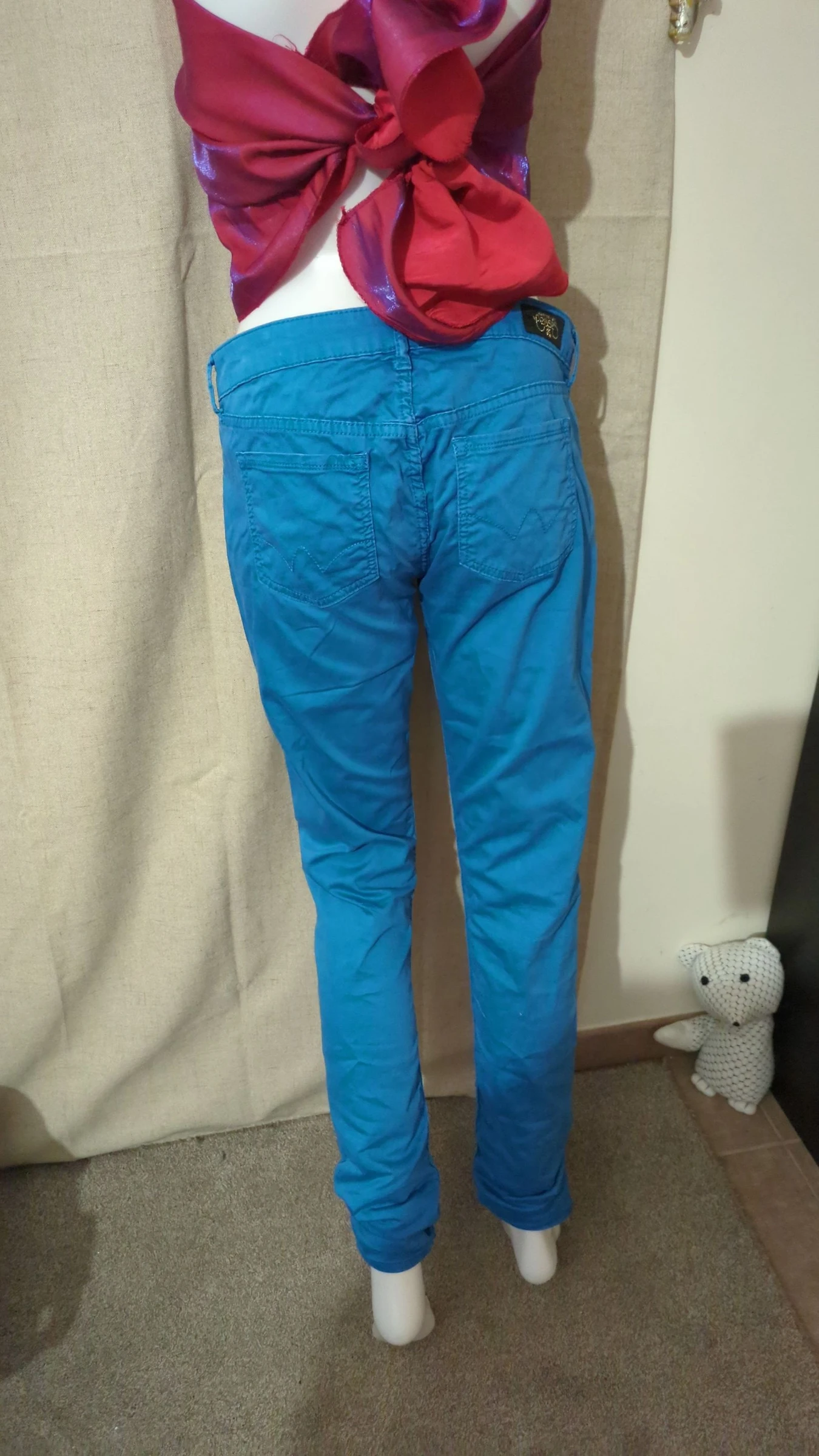 Jeans feminino azul Le Temps des Cerises – photo 4
